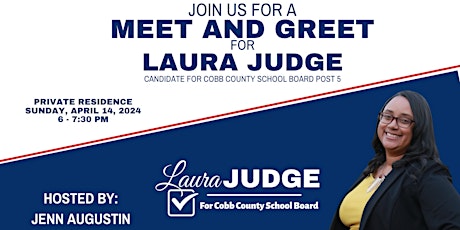 Meet and Greet with Laura Judge