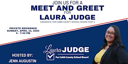 Meet and Greet with Laura Judge primary image