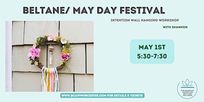 Imagen principal de Beltane/ May Day Intention Wall Hanging Wreath