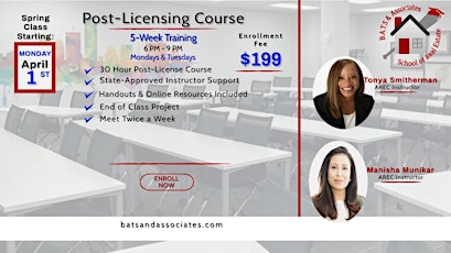 Alabama Real Estate Sales Agent Post- License Course
