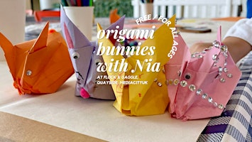 Origami Bunnies with Nia primary image