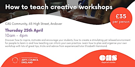 How to teach creative workshops