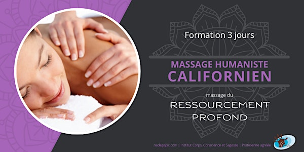 Formation massage CALIFORNIEN HUMANISTE