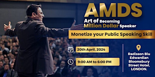 The Art of Becoming A Million Dollar Speaker primary image
