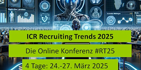 Recruiting Trends 2025 Konferenz Online #RT25