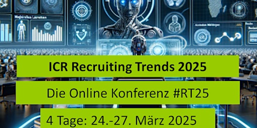 Hauptbild für Recruiting Trends 2025 Konferenz Online #RT25