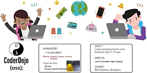 Immagine principale di CoderDojo Oss editie #72 