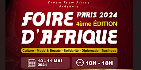 Foire d'Afrique Paris Édition IV