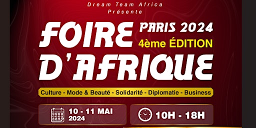 Primaire afbeelding van Foire d'Afrique Paris Édition IV