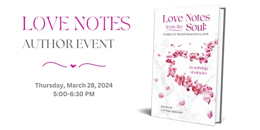 Primaire afbeelding van LOVE NOTES ANTHOLOGY  LIVE READING