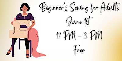 Beginner's Sewing for Adults primary image