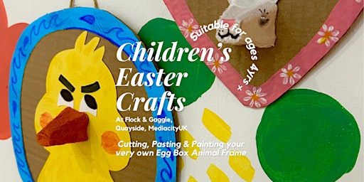 Hauptbild für Children's Egg Box Animal crafts at Flock and Gaggle