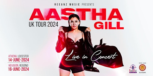 Hauptbild für Aastha Gill Live in Concert 2024_Hexagon Reading