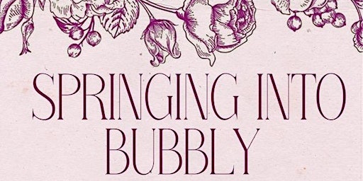 Imagen principal de Springing into Bubbly