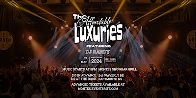 The Affordable Luxuries @ Monte's primary image