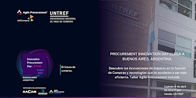 Immagine principale di Procurement Innovation Day Buenos Aires 