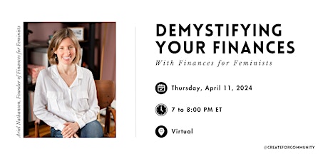Demystify your Finances Workshop: Mindful-Spending and Budget Reset