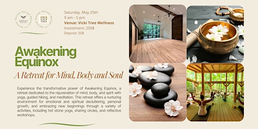 Imagem principal do evento Awakening Equinox: A Retreat for Mind, Body and Soul.