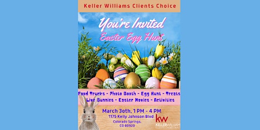Image principale de Keller Williams Client's Choice Realty FREE Easter Egg Hunt!