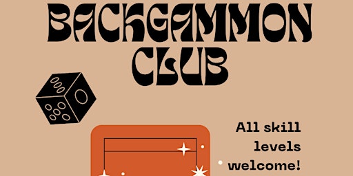 Imagem principal do evento Backgammon Club` at Nook!