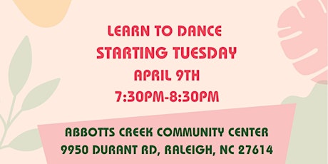 Learn to dance Salsa @ Abbotts Creek Community