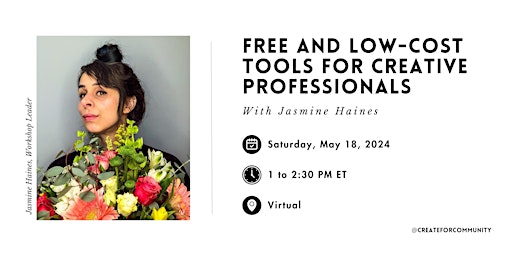 CFC Workshop: Free and Low-Cost Tools for Creative Professionals primary image