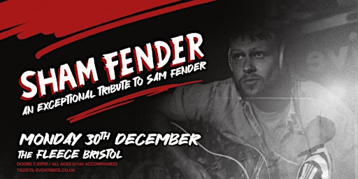 Imagem principal do evento Sham Fender - a tribute to Sam Fender