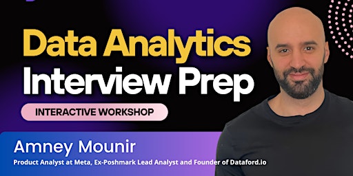 Primaire afbeelding van Prepare for your Next Data Analytics Interview (3 hours)