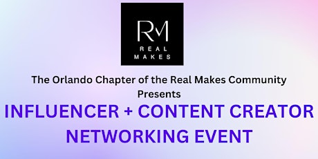 Orlando: Influencer + Content Creator Networking Event