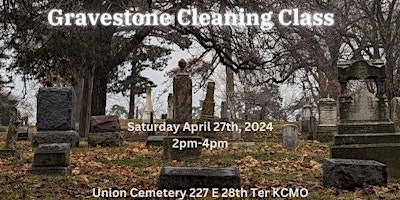 Hauptbild für Gravestone Cleaning Class