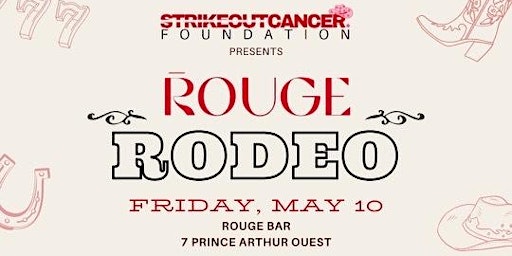 Imagem principal do evento StrikeOut Cancer Presents: Rouge Rodeo