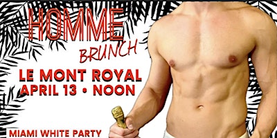 Primaire afbeelding van HOMME BRUNCH: WEPA!!