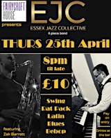 Imagem principal do evento Zak Barrett and the Essex Jazz Collective