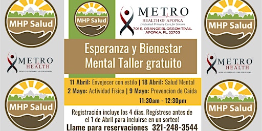 Esperanza y Bienestar Mental Taller Gratuito primary image