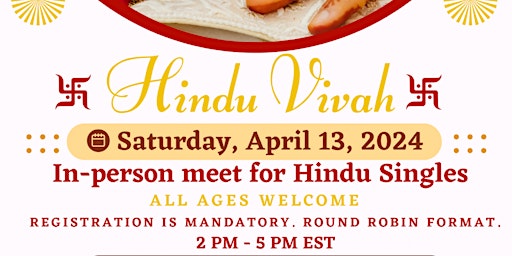 Hauptbild für Hindu Vivah event - Troy, Michigan