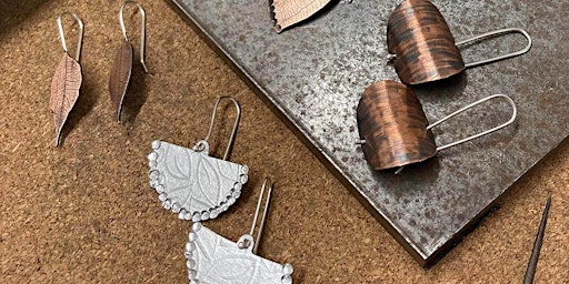 Embossed Pendant Or Earring Making Class primary image