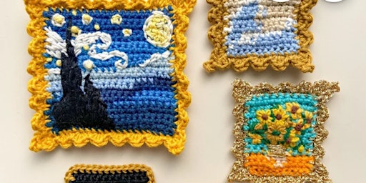 Hauptbild für The Tiny Crocheted Van Gogh Workshop!