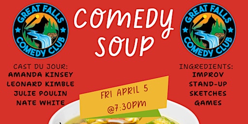 Hauptbild für Comedy Soup @ Great Falls Comedy Club