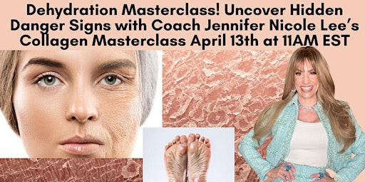 Imagen principal de YOU COULD BE DEATHLY DEHYDRATED! Collagen Masterclass! Wrinkles=Dehydration