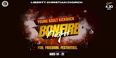 Image principale de Young Adult Kickback Bonfire Night