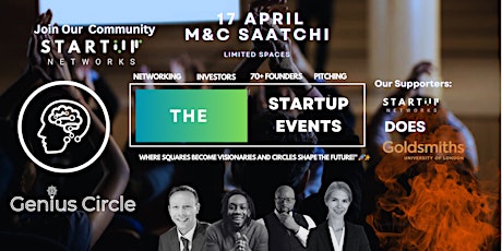 Startup Events London - Networking & Investor Relations & Open Mic Pitching