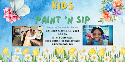 Imagem principal do evento Kids Paint 'n Sip