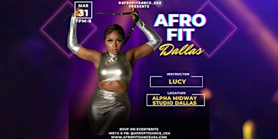 Imagen principal de AFRO FIT DANCE WORKOUT CLASS (DALLAS)