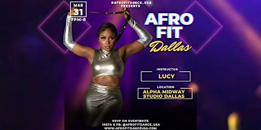 AFRO FIT DANCE WORKOUT CLASS (DALLAS) primary image