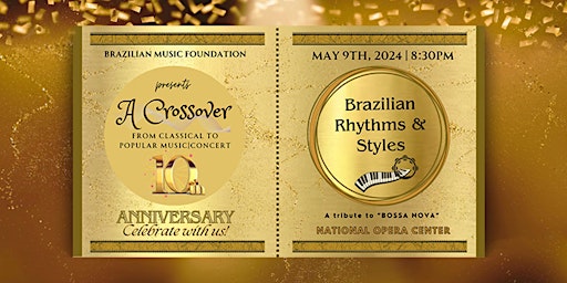 Imagem principal do evento “BRAZILIAN RHYTHMS & STYLES”