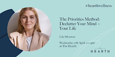 Lunch & Learn: The Priorities Method: Declutter Your Mind + Your Life