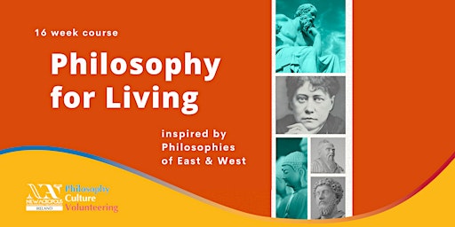 Primaire afbeelding van Philosophy for Living Course (first 2 classes FREE)