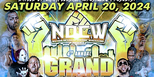 NOCW wrestling GRAND STAGE 2024 primary image