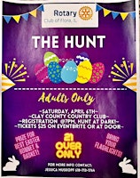 The Hunt - Flora Rotary Adult Egg Hunt primary image