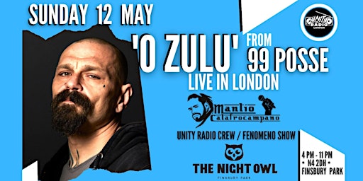 Imagen principal de 'O Zulù from 99 Posse -  Live in London